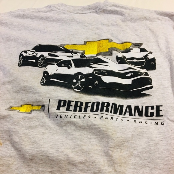 Men’s T-shirt size extra large and Chevrolet performance parts and Racing - Picture 5 of 6